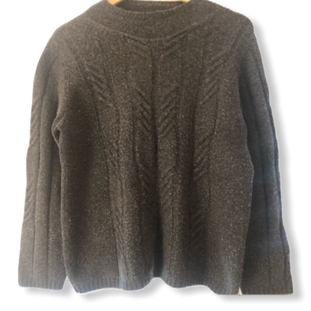 PUBLIC European Wool Acrylic Sweater